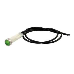MCS 3/8 indicator light. Green, no symbol