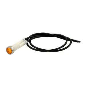 MCS 3/8 indicator light. Amber, no symbol