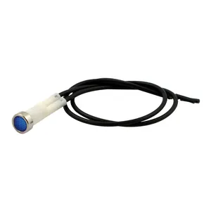 MCS 3/8 indicator light. Blue, no symbol