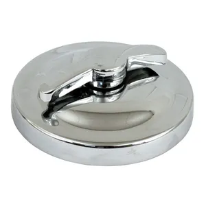 MCS Oil tank filter cap, OEM style. Chrome