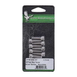 Gardner-Westcott GW, tappet block mount kit. Allenhead, stainless