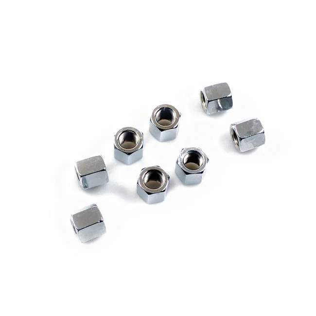 Gardner-Westcott Cyl. base nut kit, hex. chrome - 16603-72