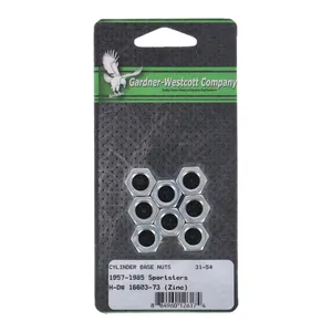 Gardner-Westcott Cyl. base nut kit, hex