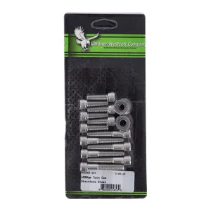 Gardner-Westcott GW, rocker box top bolt kit. Allen, stainless