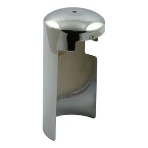 MCS Starter motor cover 5-speed. Chrome