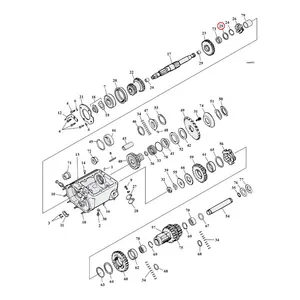 MCS Washer, transmission mainshaft 2nd & 3rd gear +.005