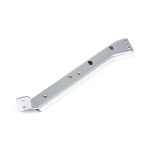 MCS Bracket, for saddlebag support bar. Chrome. left side