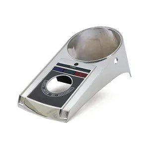 MCS Die-cast aluminum dash cover, 68-90 style. Chrome