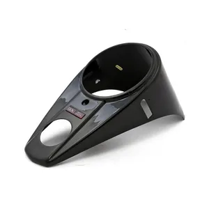 MCS 47-61 style 2-light dash cover. Gloss black