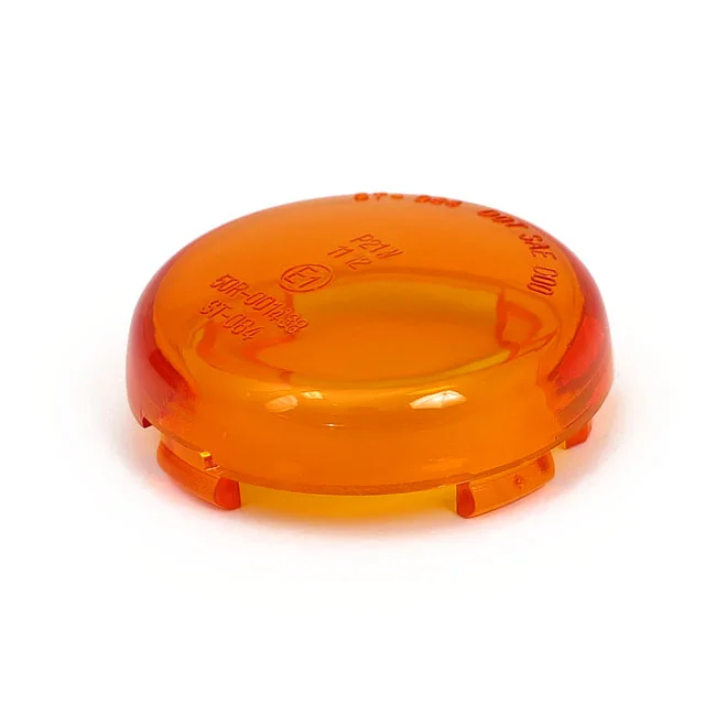 MCS Turn signal lens bullet amber - 505147