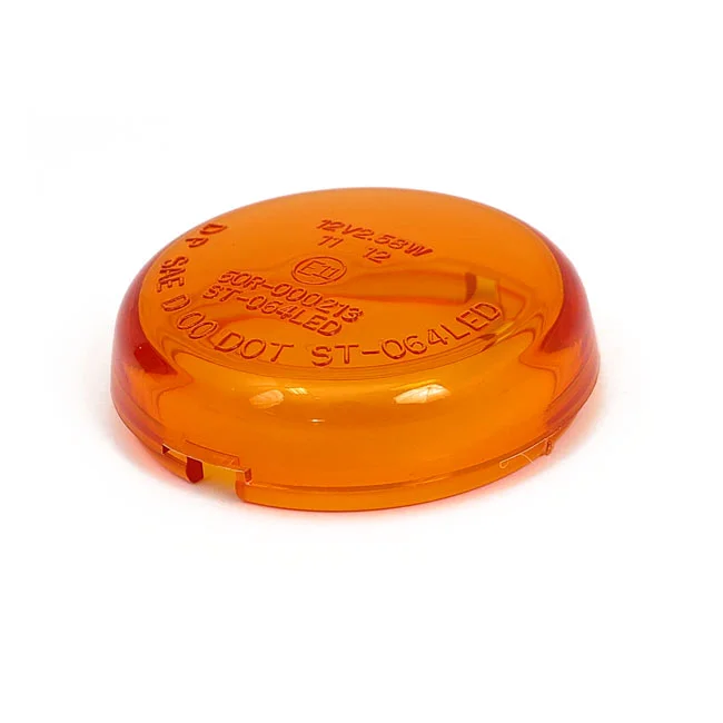 MCS Turn signal lens bullet amber - 68976-00