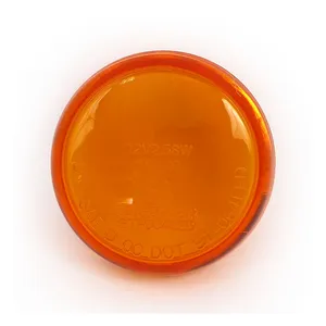 MCS Turn signal lens bullet amber