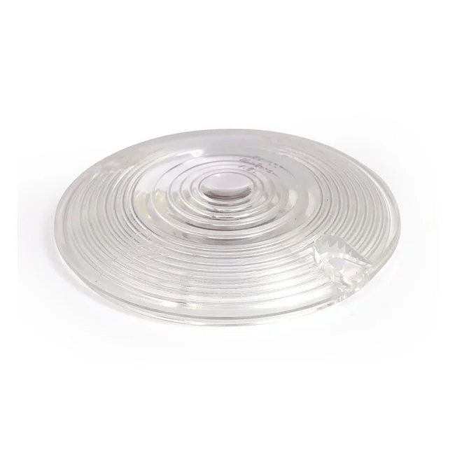 MCS Replacement turn signal lens. flat lens. Clear - 68440-86