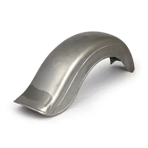 MCS Custom Fat Bob rear fender, left side chain