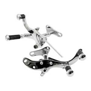 MCS 79-E84 XL Sportster forward control kit. Chrome
