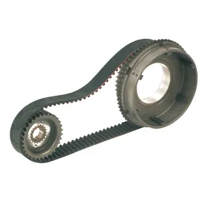 Belt Drives Ltd. BDL, 1-1/2" 11mm primary belt drive kit. Closed. Kickstart