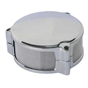 MCS Dragtron star air cleaner assembly. Chrome