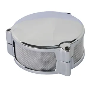 MCS Dragtron star air cleaner assembly. Chrome