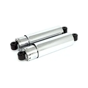 MCS Shock absorbers 12", full cover. Chrome