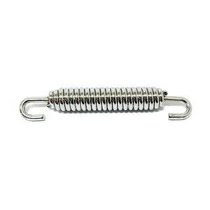 MCS Brake shoe/pedal return spring, chrome