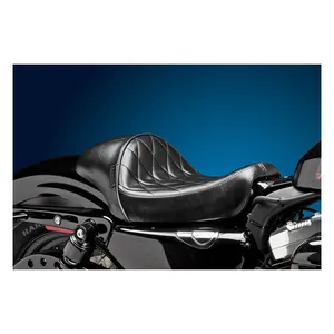 Le Pera LePera, Stubs Cafe solo seat. Black, diamond