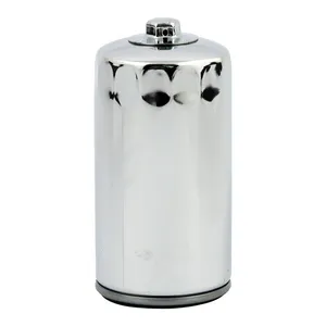 MCS MCS, spin-on oil filter with top nut. Chrome