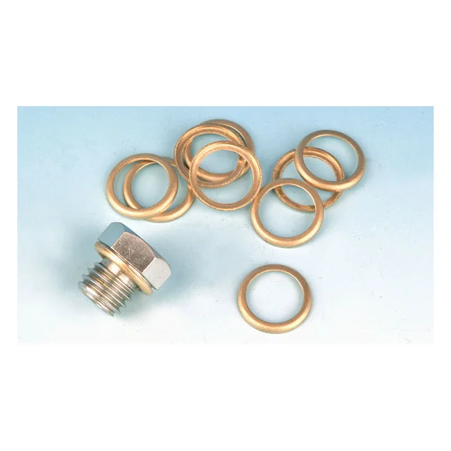 James Gaskets Seal washer transm. drain plug / oil screen plug - 62702-52