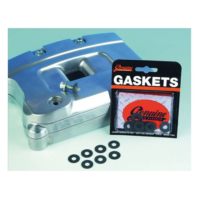 James Gaskets Rocker box cover seal washer kit. Fiber - 63858-49