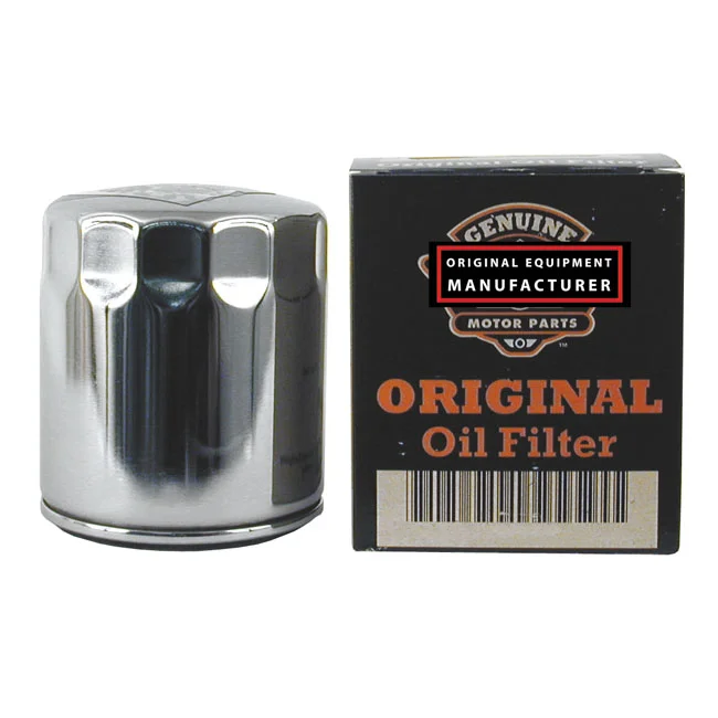 Champion Spin-on oil filter. Chrome - 63796-77A
