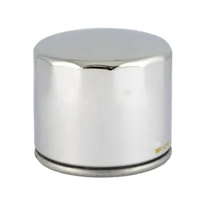 Champion Champion, spin-on oil filter. Chrome