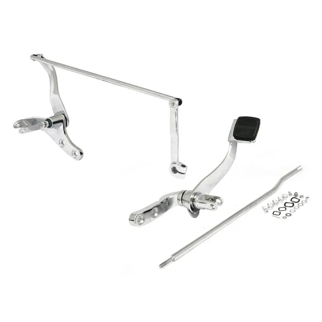 MCS Dyna forward control assembly. Chrome - 508769