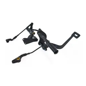 MCS Evo XL forward control kit. O-ring pegs. matte black