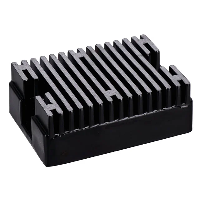 Transpo Voltage regulator, 12V. Black - 74510-64