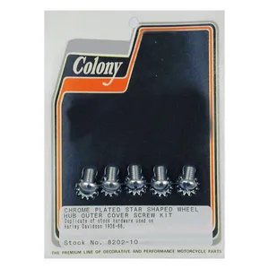 Colony Colony star hub screws & washer set