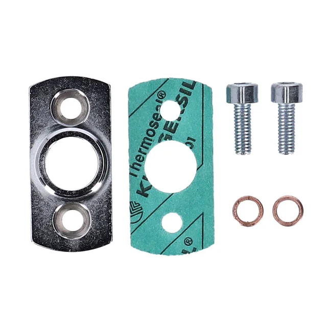 Pingel 22mm petcock adapter plate. 34mm wide