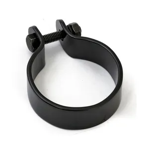 MCS Muffler middle clamp 1-7/8" black
