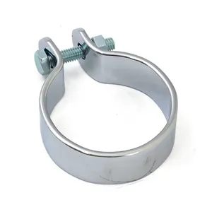 MCS Muffler middle clamp 1-1/2" chrome