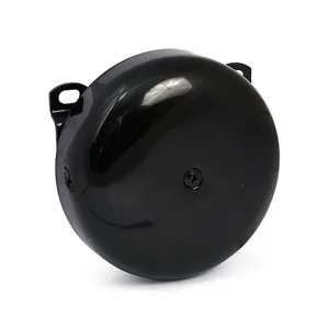 MCS 7" round CV air cleaner assembly. Black