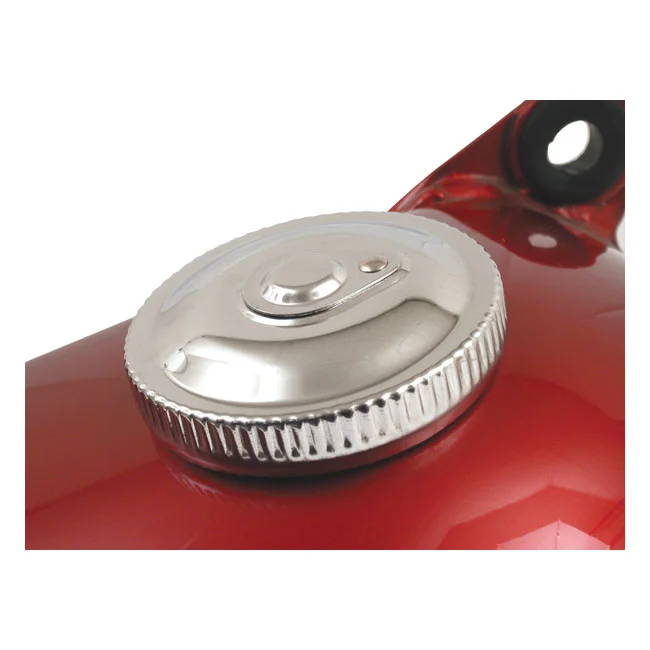 MCS Gas cap with lock. vented. Chrome - 509937