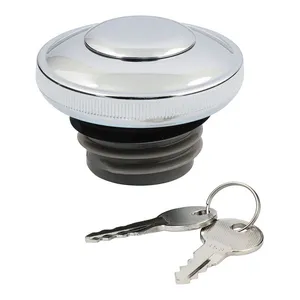 MCS Gas cap vented with lock, chrome