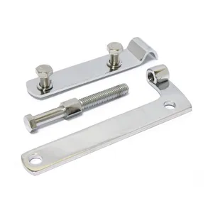 MCS 4-speed transmission adjuster kit. Chrome