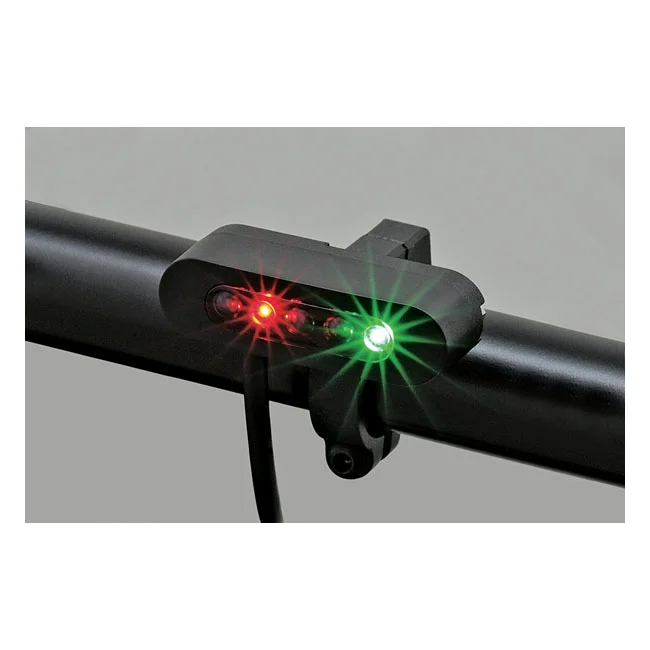 Daytona Alpha micro LED indicator light kit. Black