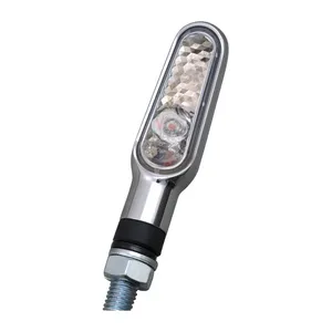 Daytona Daytona,D-Light mini LED turn signal set. Chrome, clear lens