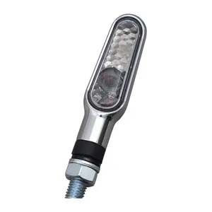 Daytona Daytona,D-Light mini LED turn signal set. Chrome, smoke lens