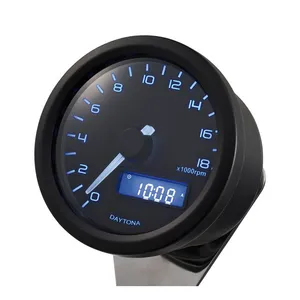 MCS Velona 60mm tachometer 18000rpm. Black