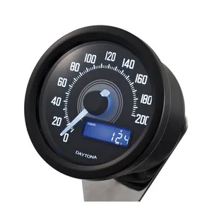 Daytona Daytona, Velona 60mm electronic speedometer 200km/h, black