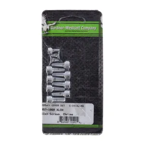 Gardner-Westcott GW, primary cover mount kit chrome allen