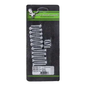 Gardner-Westcott Big Twin side cover mount kit, chrome allen