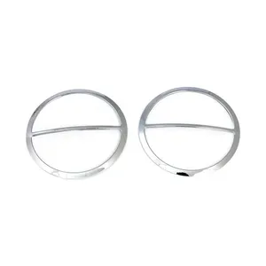 MCS Speaker trim cover, front. Chrome