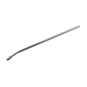 MCS Front brake cable tube. Chrome